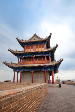 Jiayuguan great wall pass, Gansu, China