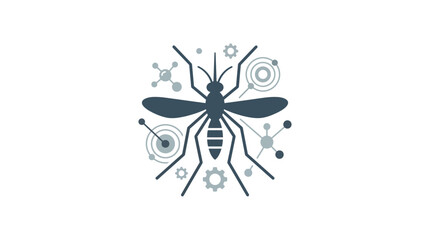 Mosquito insect vector science research icon © Muhammad Rezki