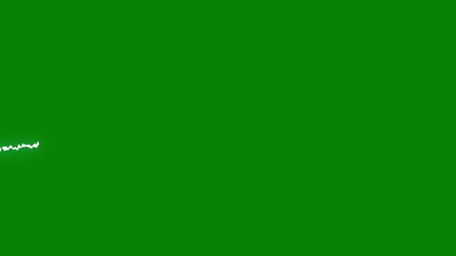Thunder lightning electric cartoon spark,Animated lightning strikes with bright flashes effectlightning strike effect on green screen 4k.glowing doodle sparks, hand drawn electric storm flashes