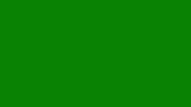 Electric lightning FX cartoon thunder sparkcomic overlay animation on green screen electric storm explosion comic overlay, glowing neon flash boom spark pack.4k animation