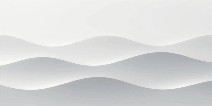 Abstract blue wavy background with flowing wave lines inspired by water, sea, sky, and mountain shapes in a modern vector design
