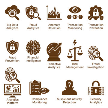 Security Analytics Icon With Padlock And Binary Code Flat Vector Illustration