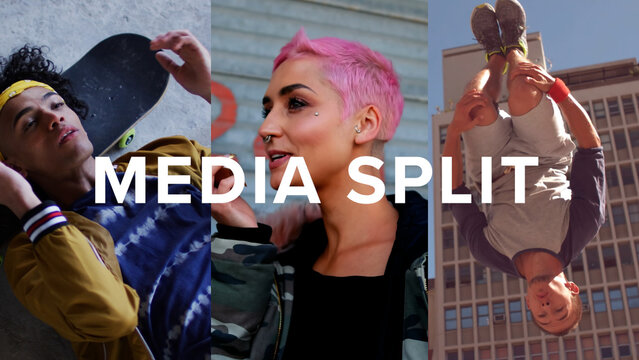 Split Screen Media Slides