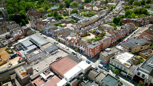 High Barnet High Street - London, UK
