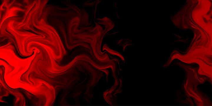 An abstract background of fiery red and orange burning flames creates a hot, blazing inferno of intense heat and light against a dark night