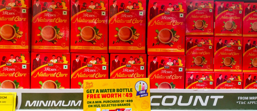 Brooke Bond 3 Roses is a popular tea brand in Southern India, owned by Hindustan Unilever (HUL) 