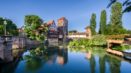 Fototapeta premium Nürnberg HD historisches Zentrum
