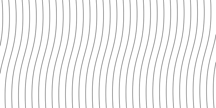 Waves line set. Wave ornament pattern. Set of wavy zigzag lines. Wave thin line background. vector