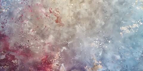 Fototapeta premium Abstract watercolor texture background with soft pastel brush strokes and artistic paint splatter