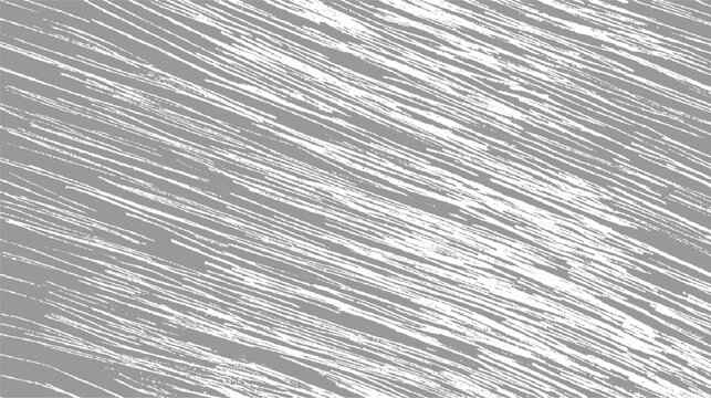 Textured gray background with diagonal white brush strokes and speckles abstract pattern