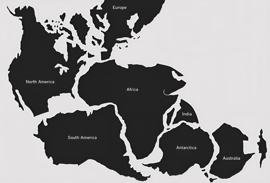 Morphological and Geological Evidence of Continental Drift (Wegener's Theory)