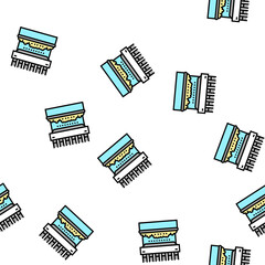 Fototapeta premium screening plant machine vector seamless pattern screening plant machine sign illustration