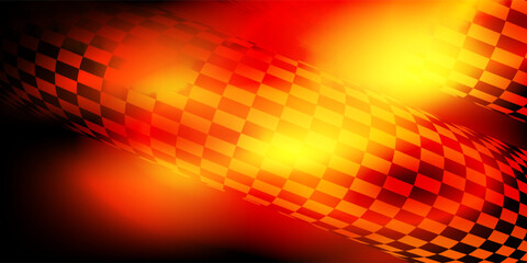 Naklejka premium Stylish abstract background with iridescent highlights, topics close to racing and speed