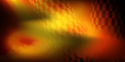 Racing abstract background. It contains elements of the checkered flag, suitable for design of the categories of speed, rally, sports. Race texture © Fahrezha