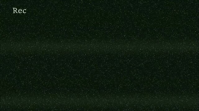 Green Analog Static Recording Overlay with REC Indicator and Surveillance Signal Noise 4K