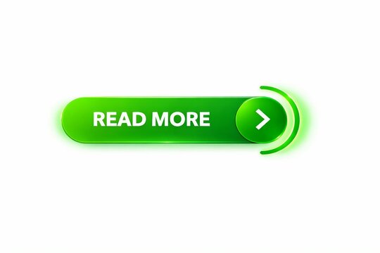 Green read more button with arrow pointing to the right