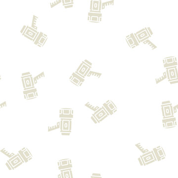 lantern for hunting vector glyph seamless pattern lantern for hunting sign illustration