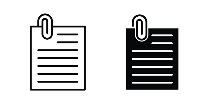 Attach document icon