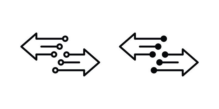 Data transfer icon