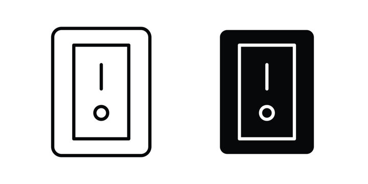 Electric switch icon