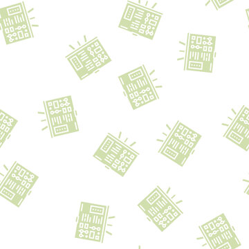 technical report vector glyph seamless pattern technical report sign illustration