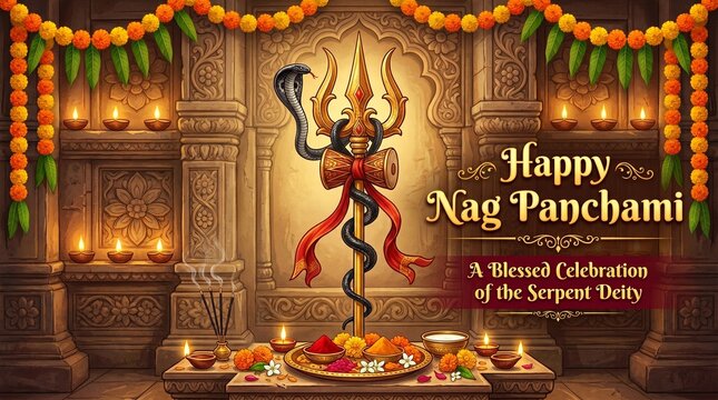 Happy nag panchami: a blessed celebration for the serpent