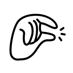 Cartoon snail line art isolated on transparent background vector illustration © MstMita