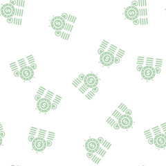 Fototapeta premium watchstop investment income vector glyph seamless pattern watchstop investment income sign illustration