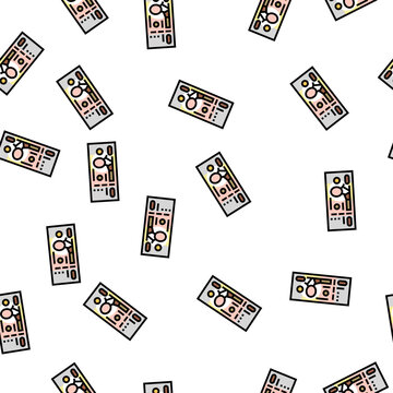 baht thb vector seamless pattern baht thb sign illustration