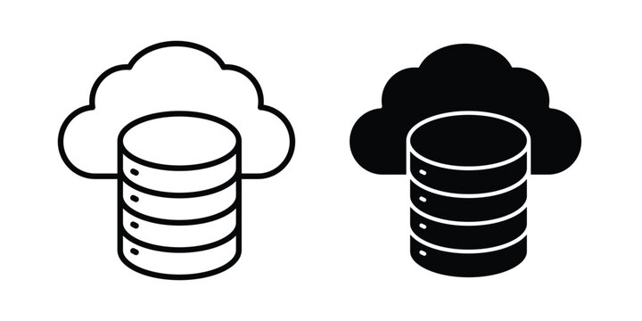 Cloud server icon