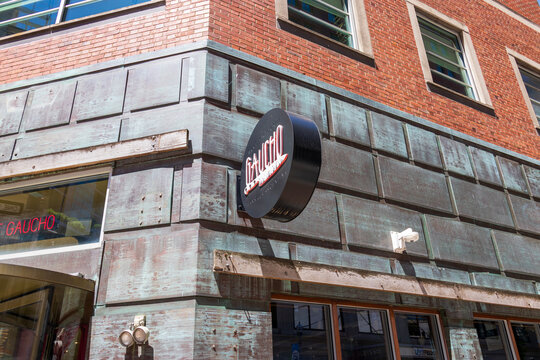 Goucho restaurant in downtown Pittsburgh Pennsylvania USA