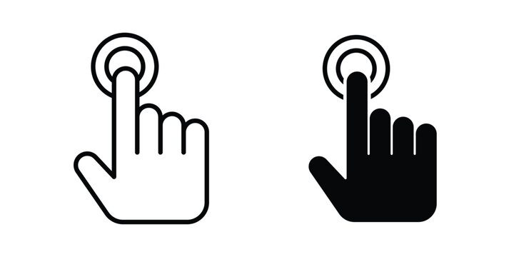 Finger control icon