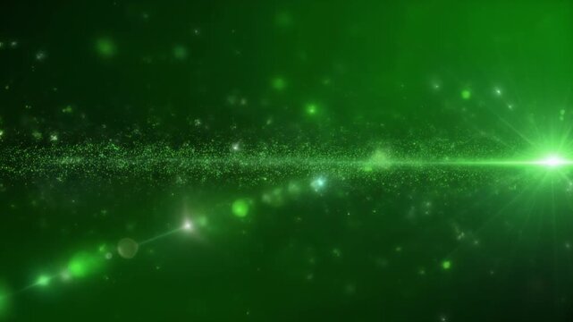 Rapid Dust Trail Moving Forward Like Sprint Effect on Green Screen
