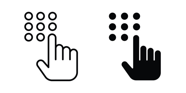 Pin code icon