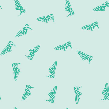 shoes rock climbing vector glyph seamless pattern shoes rock climbing sign illustration