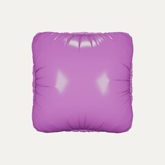 Purple inflatable square balloon cushion © Arif Creative Store