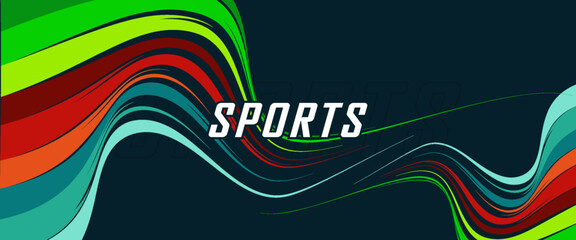 Abstract modern soccer colorful background for the design 2026  © Musdalifah