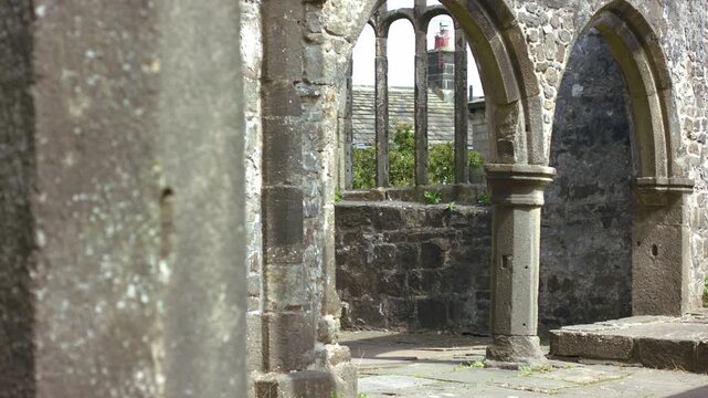 Saint Thomas a Becket Abbey Church ruins in Yorkshire