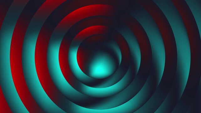 abstract animated background with gradient circles motion graphics video footage