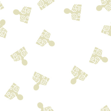 psoriasis disease vector glyph seamless pattern psoriasis disease sign illustration