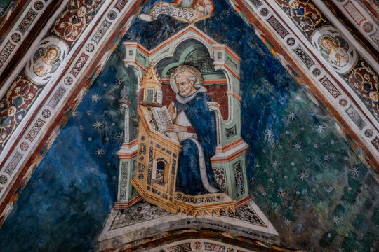 Subiaco. The Monastery of Saint Benedict, or Sanctuary of the Sacred Cave