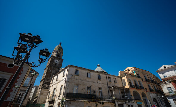 Teano, Campania. Glimpses of the historic center