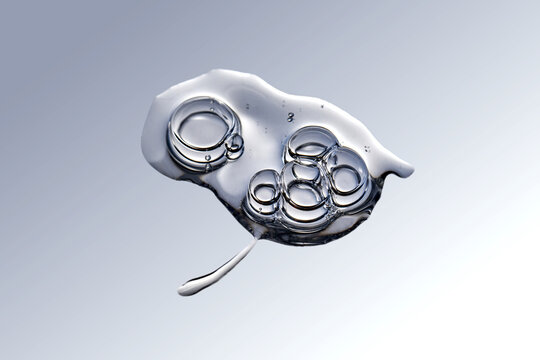 Hyaluronic acid gel droplets for skin barrier repair