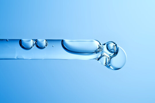 Hydrating serum and pipette for skincare ritual