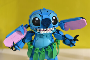 Obraz premium Lego Stitch