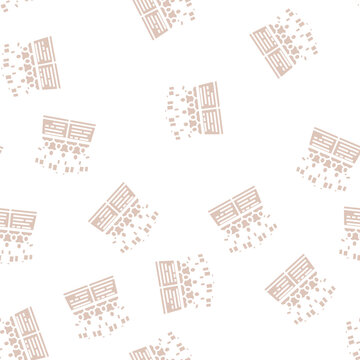 minority rights vector glyph seamless pattern minority rights sign illustration