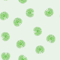 chinese fan palm vector glyph seamless pattern chinese fan palm sign illustration © vectorwin