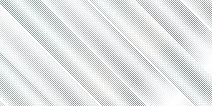 Vector seamless oblique, stripe diagonal stylish wave grid thin technology fabric line texture pattern. geometric fabric stripe line black and gray gradient beautiful repeat design.