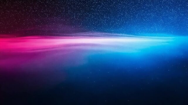 Dark atmospheric colorfield with glowing teal magenta fog ripples drifting softly in premium depth