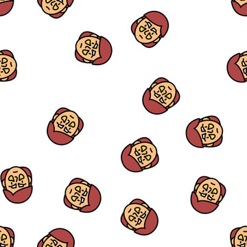 sinus problems vector seamless pattern sinus problems sign illustration